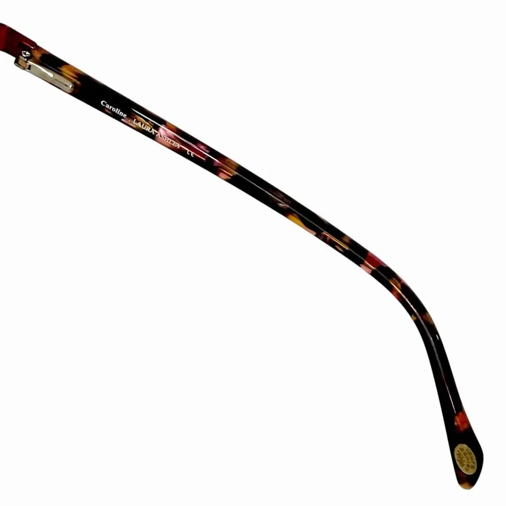 MSRP $202 Laura Ashley Caroline Dark Burgundy Eyeglasses Frames 53-17-135mm